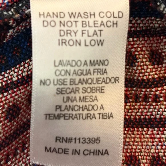 fab'rik Black & Multicolor Aztec Patterned Skirt - Picture 14 of 16